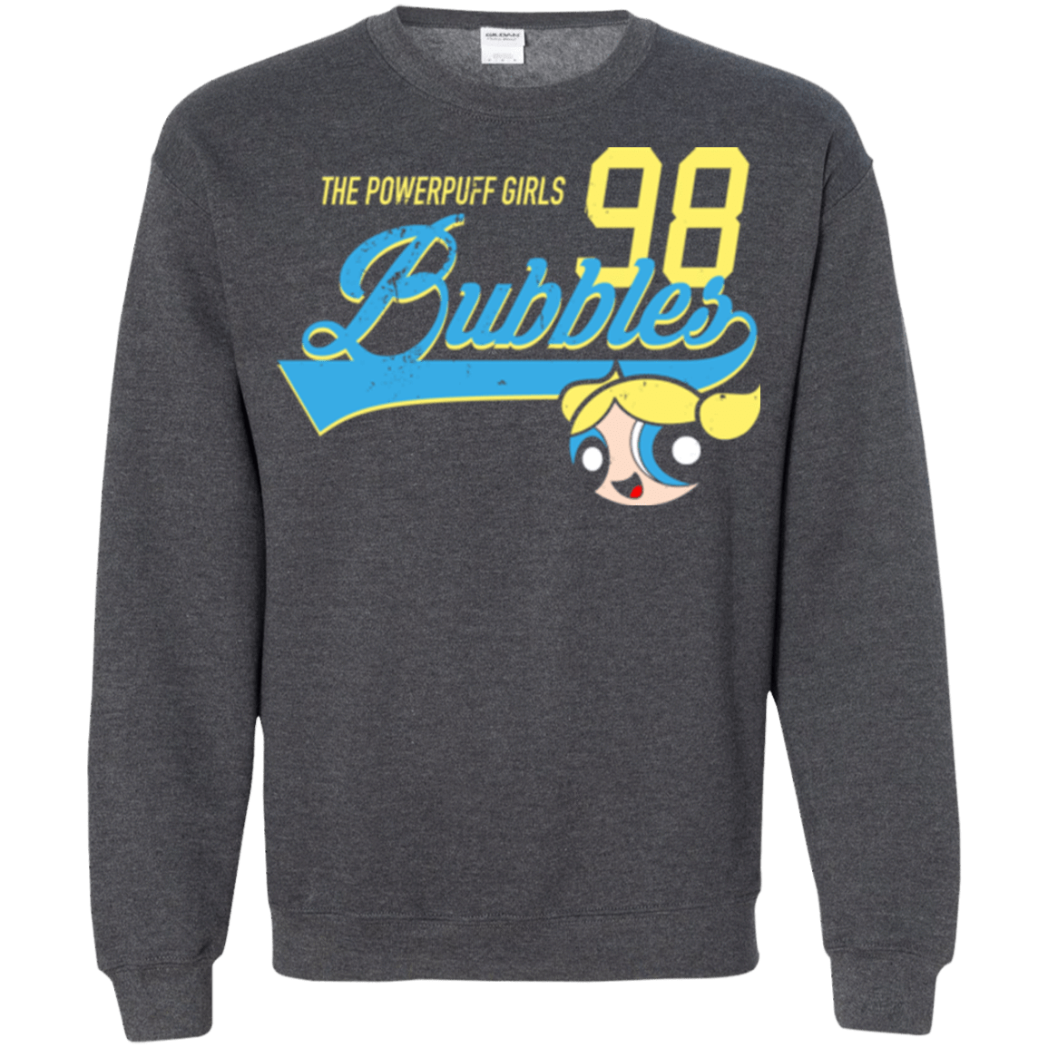 Sweatshirts Dark Heather / Small Bubbles Crewneck Sweatshirt