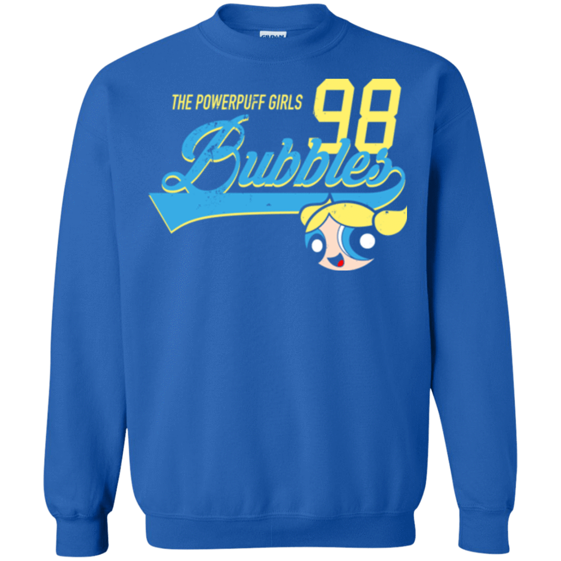 Sweatshirts Royal / Small Bubbles Crewneck Sweatshirt