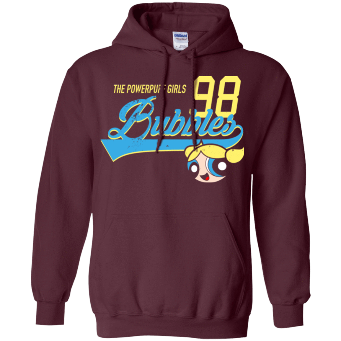 Sweatshirts Maroon / Small Bubbles Pullover Hoodie