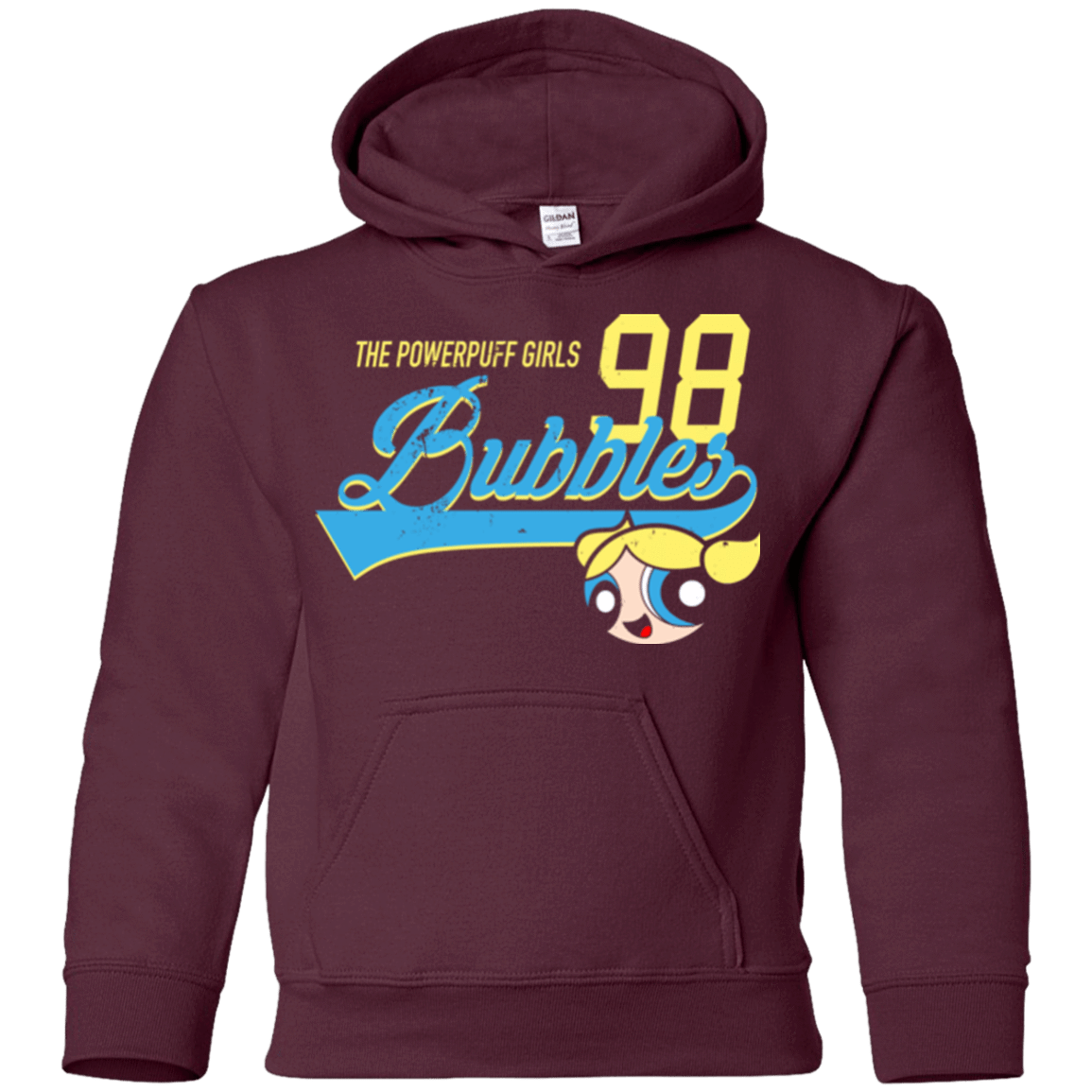Sweatshirts Maroon / YS Bubbles Youth Hoodie