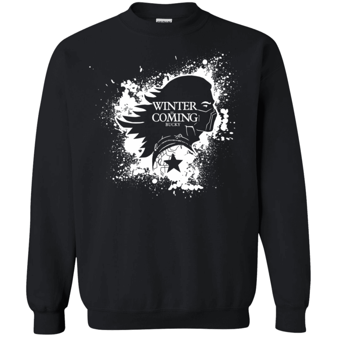 Sweatshirts Black / S Bucky Black Crewneck Sweatshirt