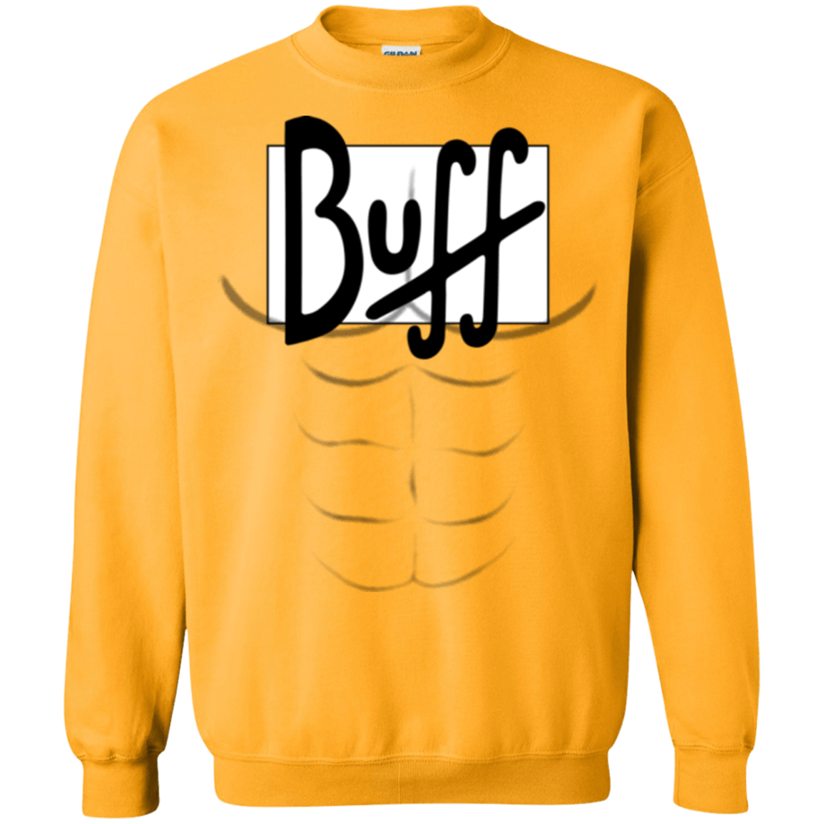 Sweatshirts Gold / Small Buff Crewneck Sweatshirt