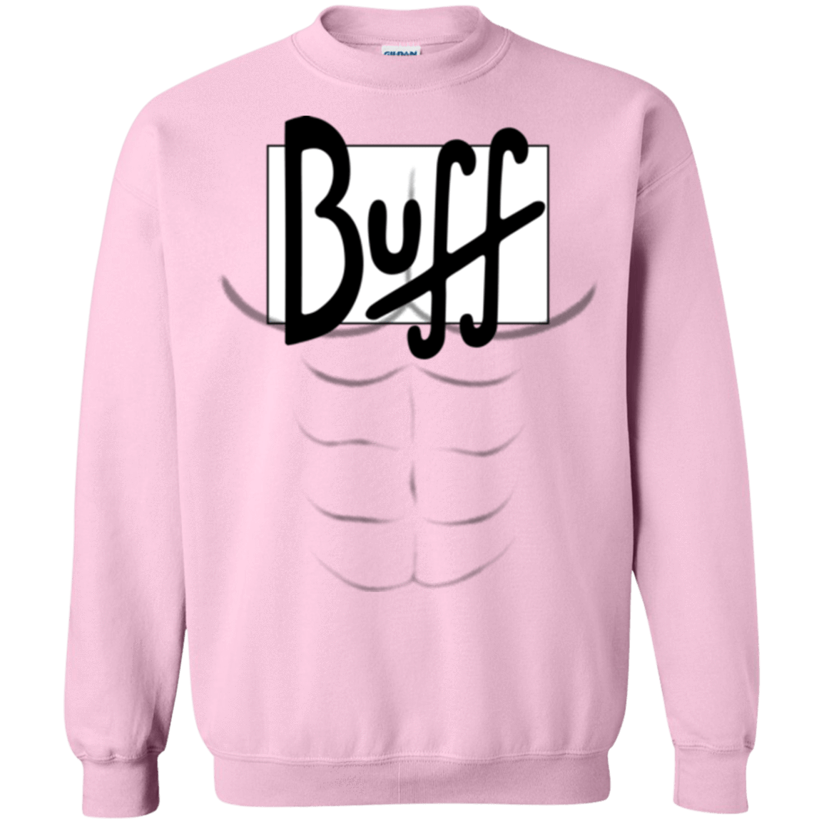 Sweatshirts Light Pink / Small Buff Crewneck Sweatshirt
