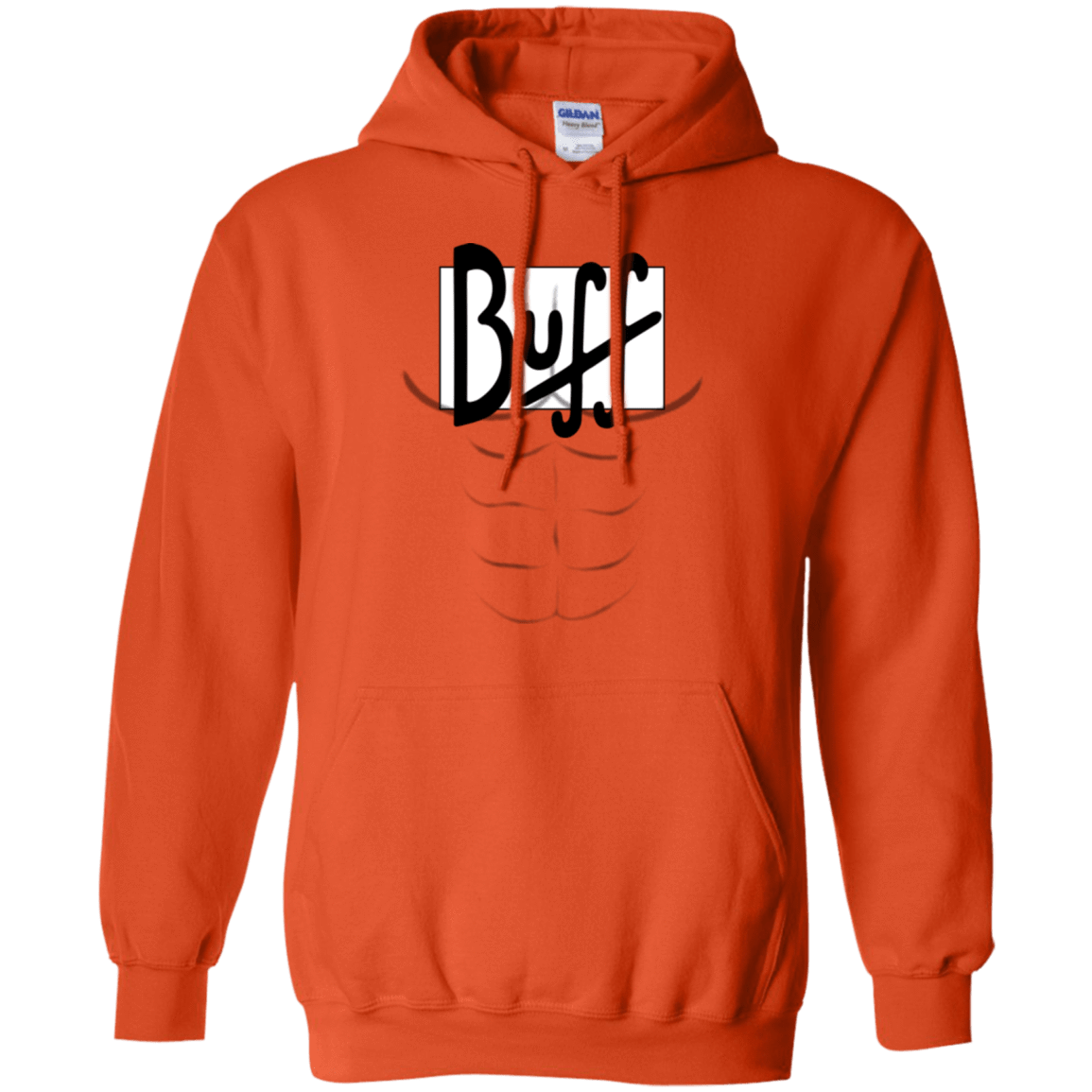 Sweatshirts Orange / Small Buff Pullover Hoodie