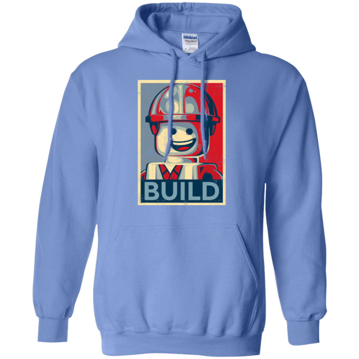 Sweatshirts Carolina Blue / Small Build Pullover Hoodie