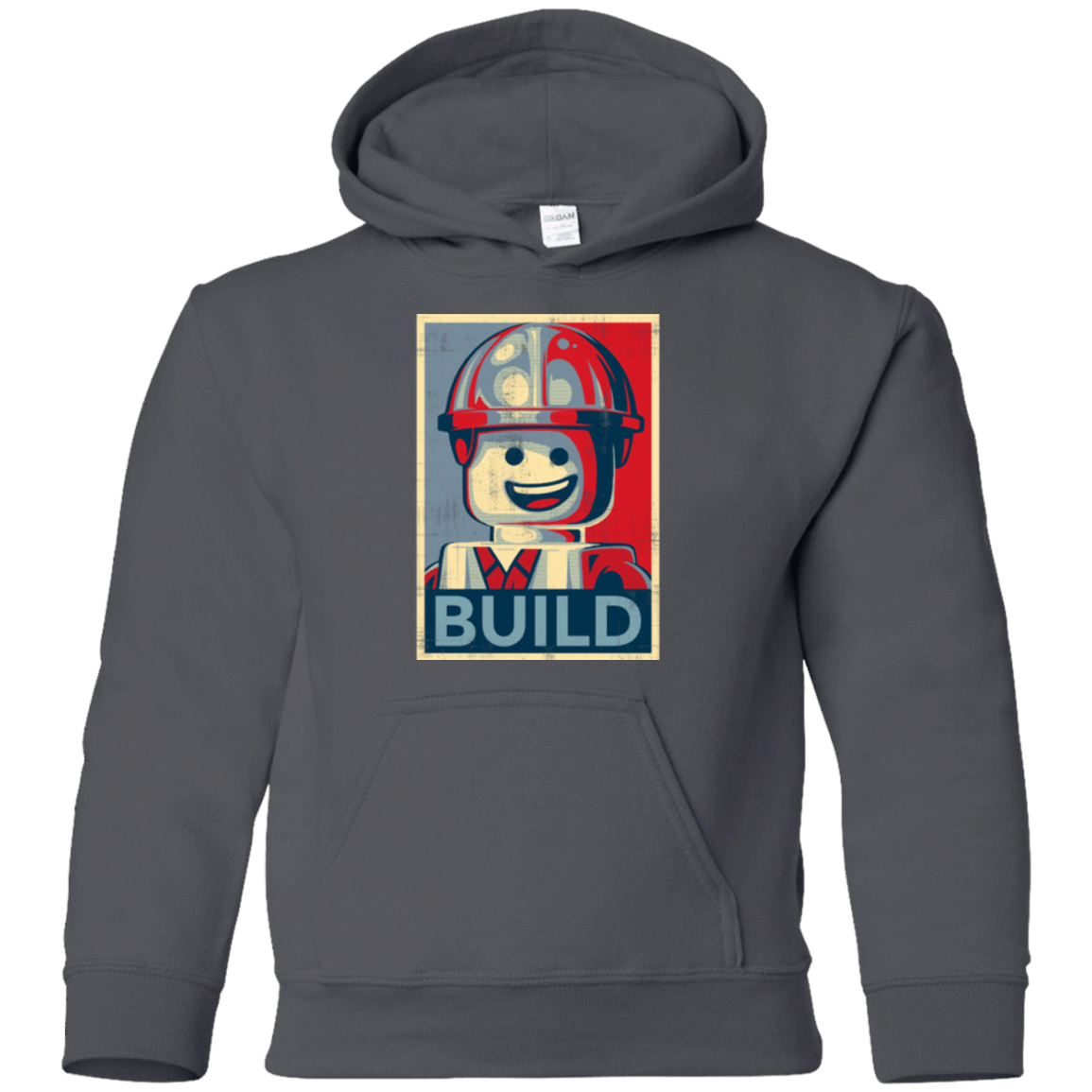 Sweatshirts Charcoal / YS Build Youth Hoodie