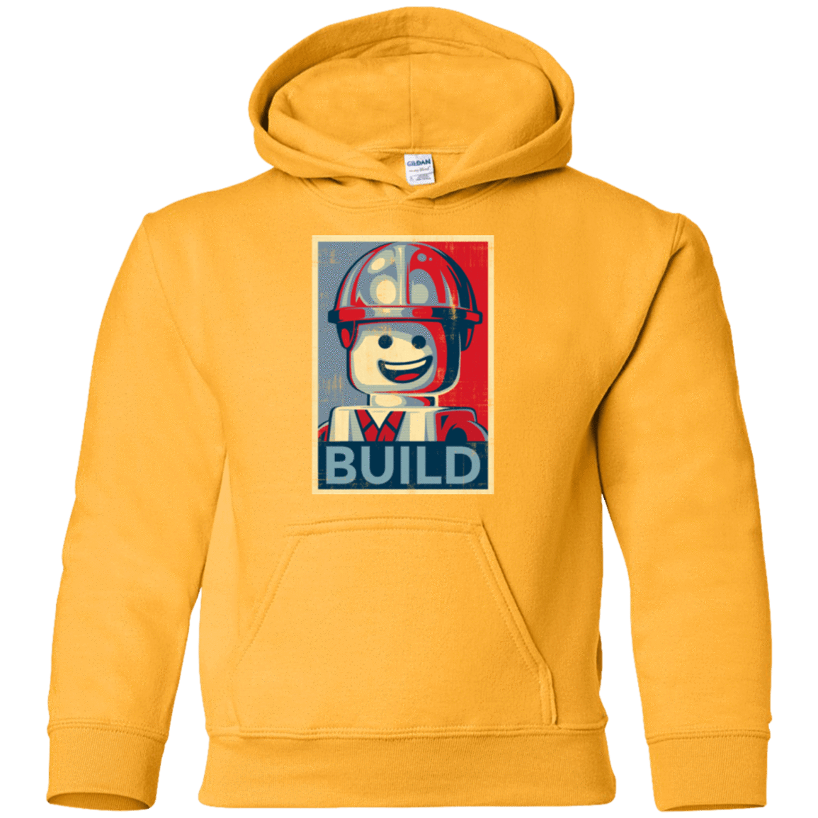 Sweatshirts Gold / YS Build Youth Hoodie