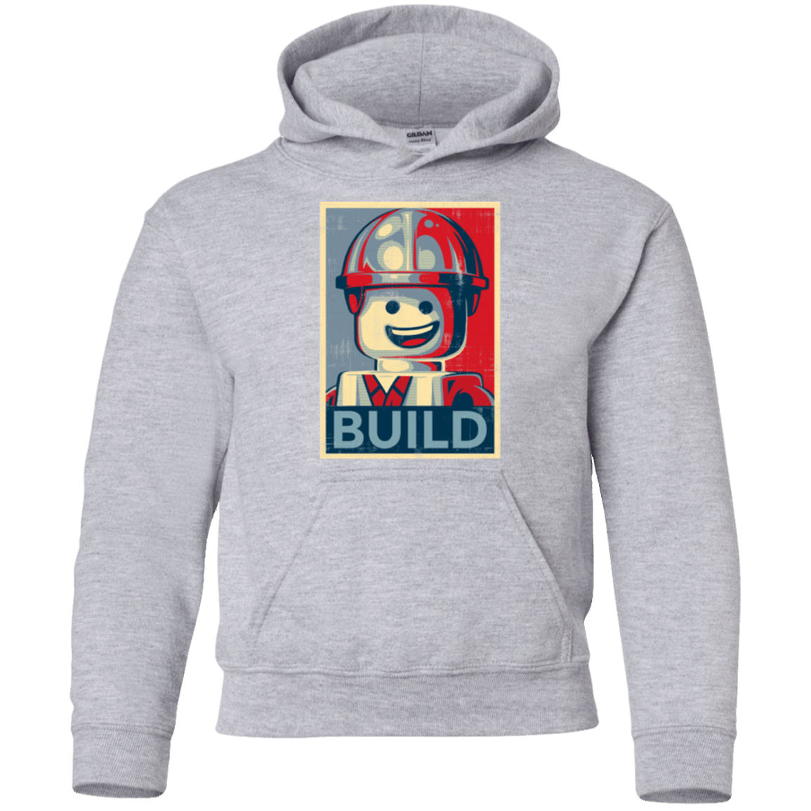 Sweatshirts Sport Grey / YS Build Youth Hoodie