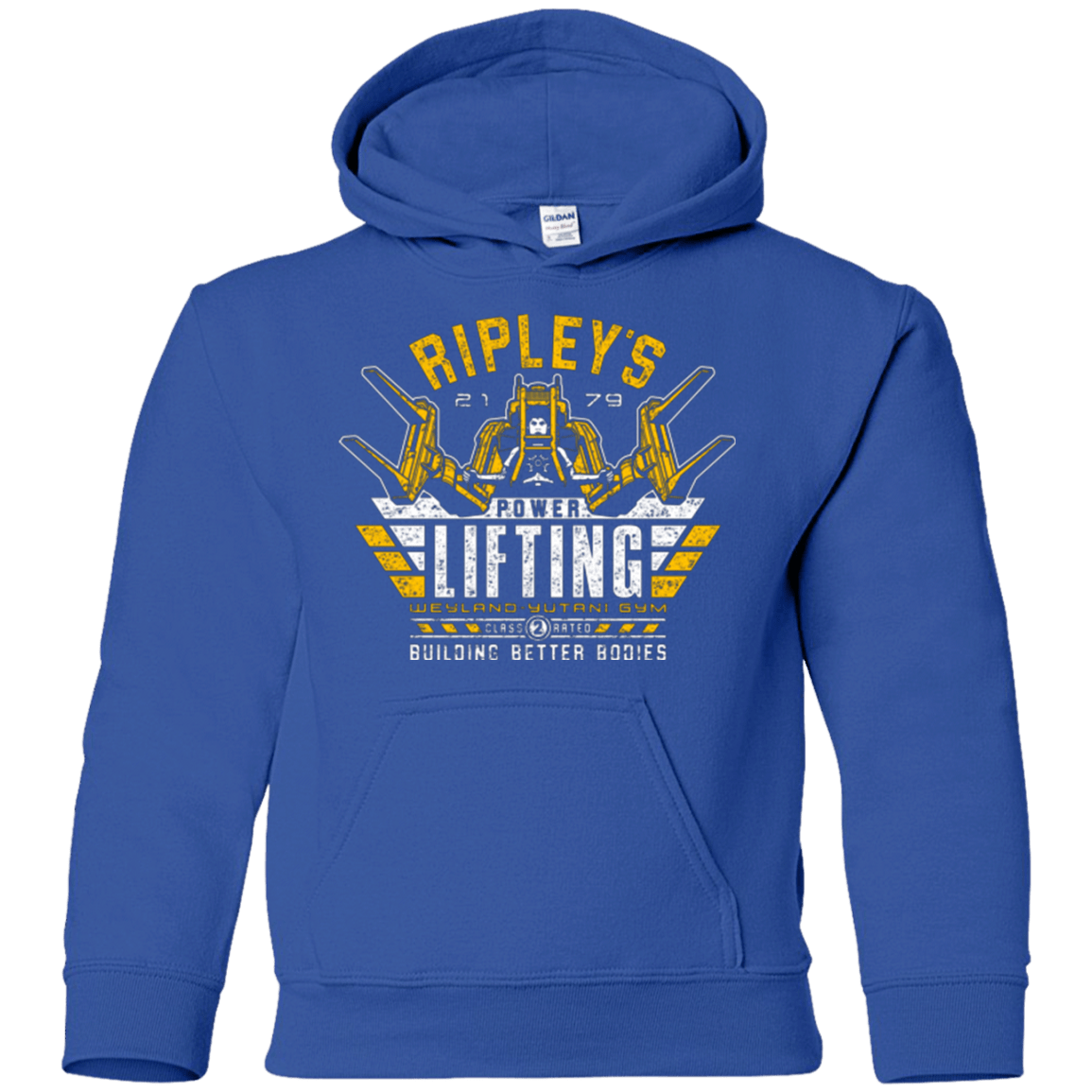 Sweatshirts Royal / YS Building Better Worlds (1) Youth Hoodie