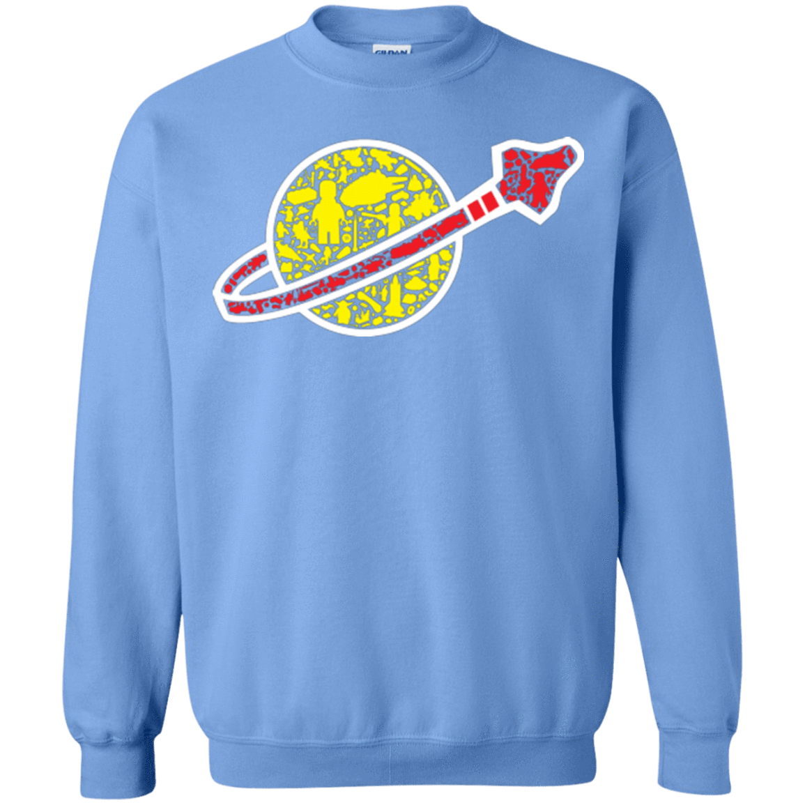 Sweatshirts Carolina Blue / Small Building in Space Crewneck Sweatshirt