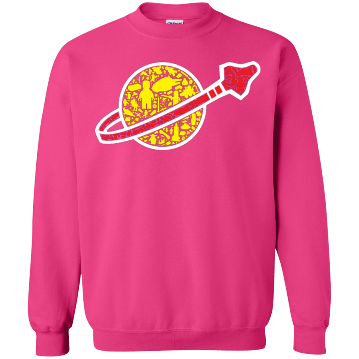 Building in Space Crewneck Sweatshirt