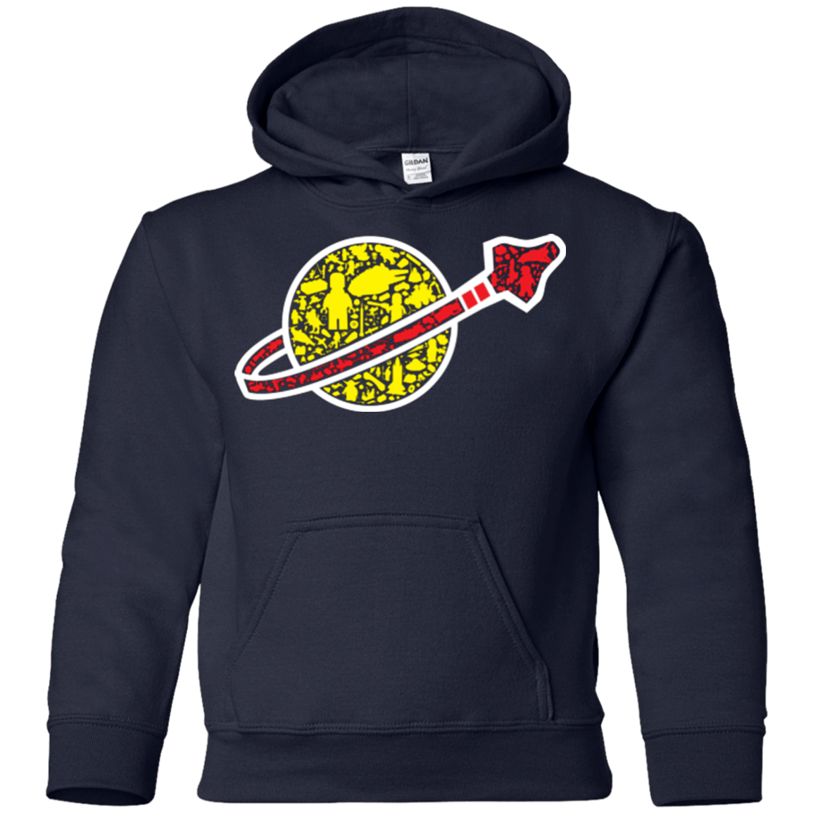 Sweatshirts Navy / YS Building in Space Youth Hoodie