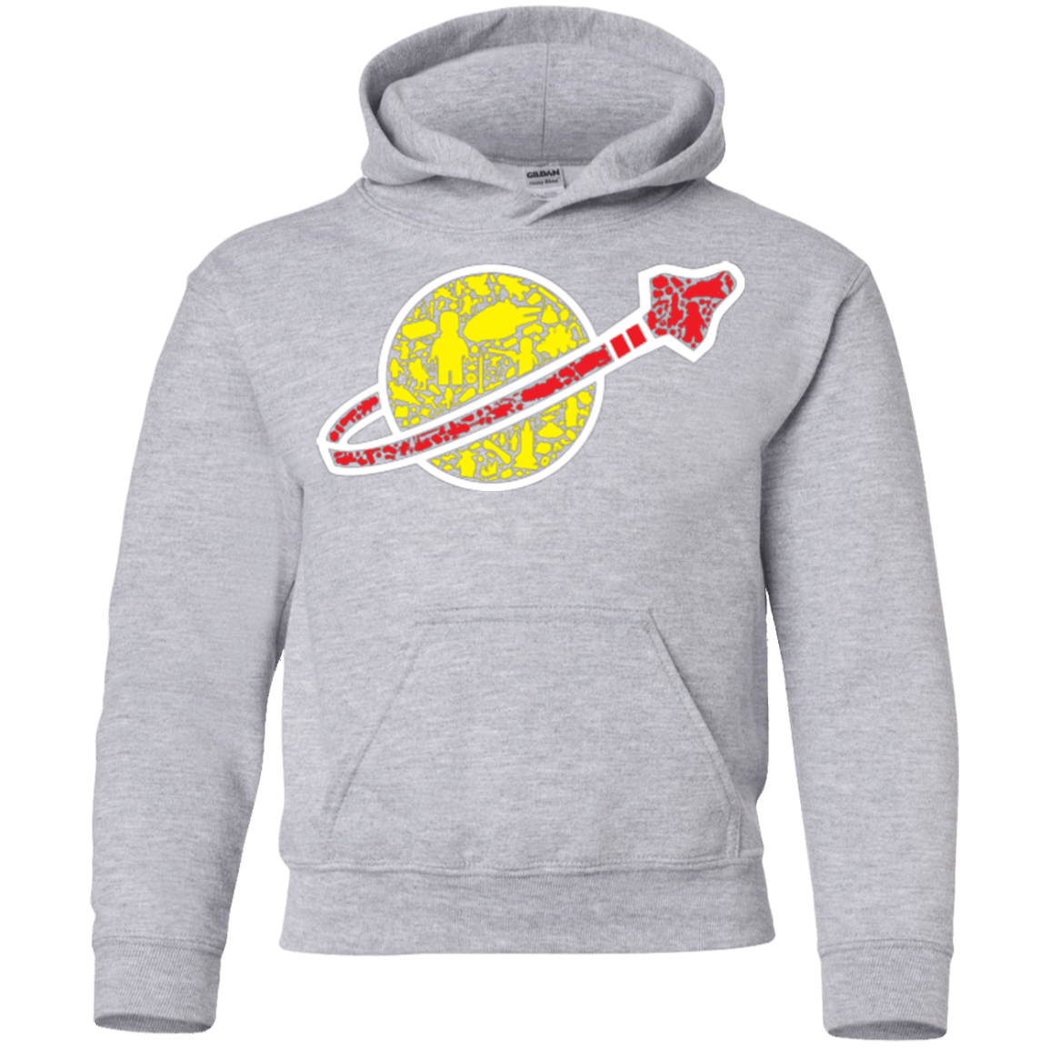 Sweatshirts Sport Grey / YS Building in Space Youth Hoodie