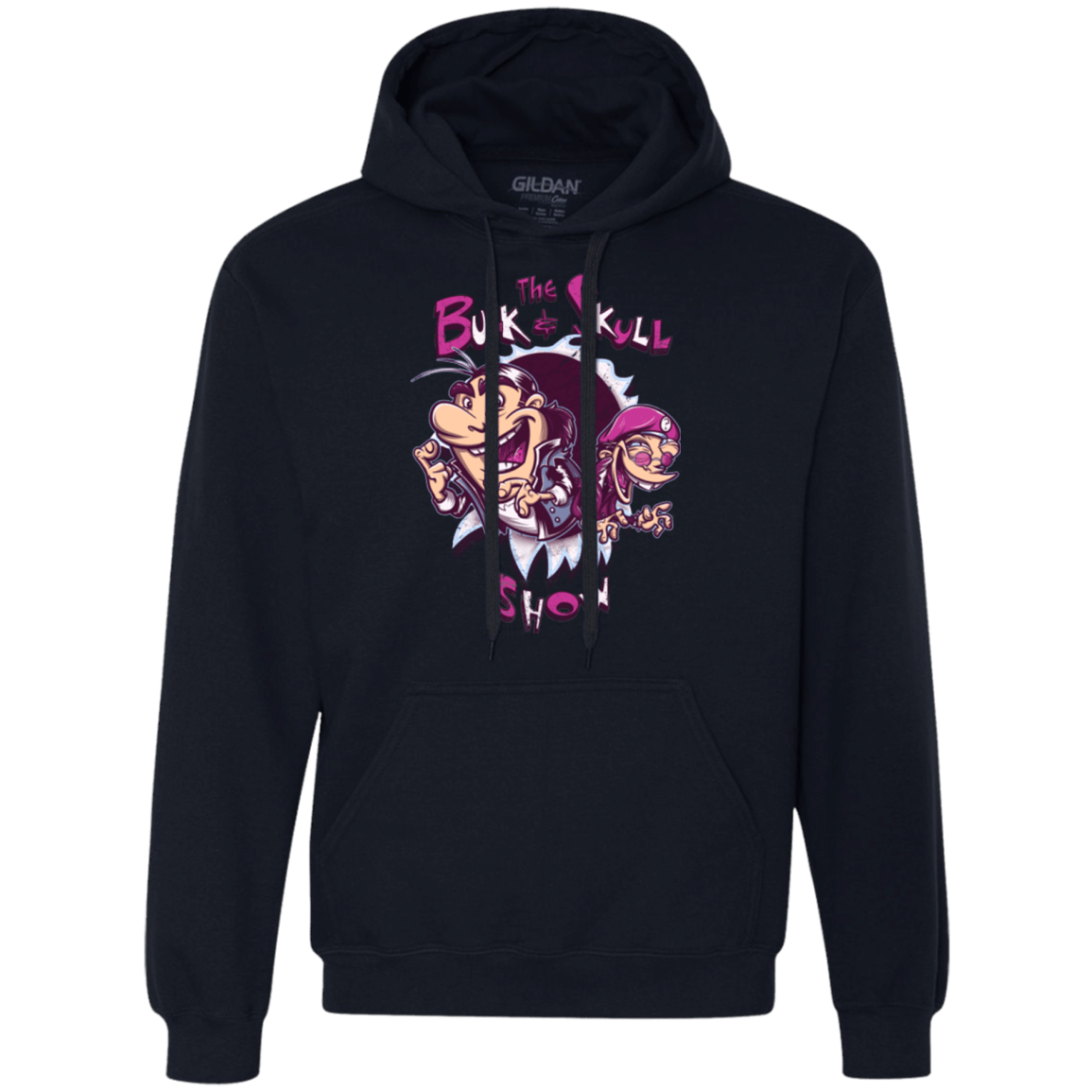 Sweatshirts Navy / Small Bulk and Skull Show Premium Fleece Hoodie