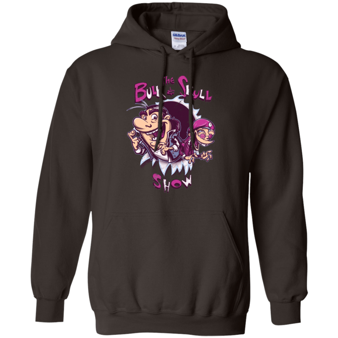 Sweatshirts Dark Chocolate / Small Bulk and Skull Show Pullover Hoodie