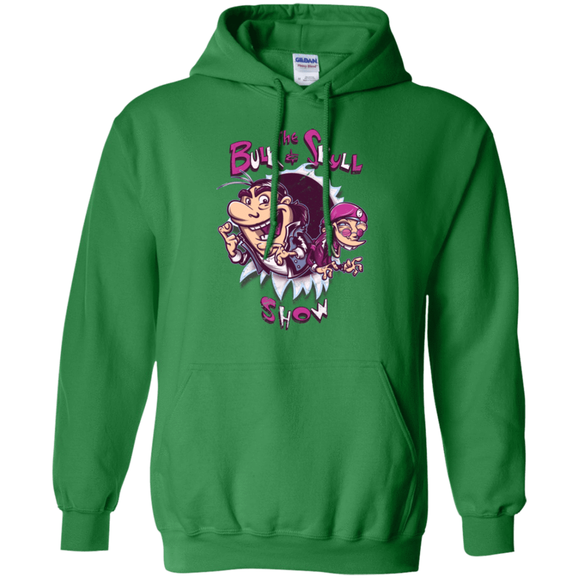 Sweatshirts Irish Green / Small Bulk and Skull Show Pullover Hoodie