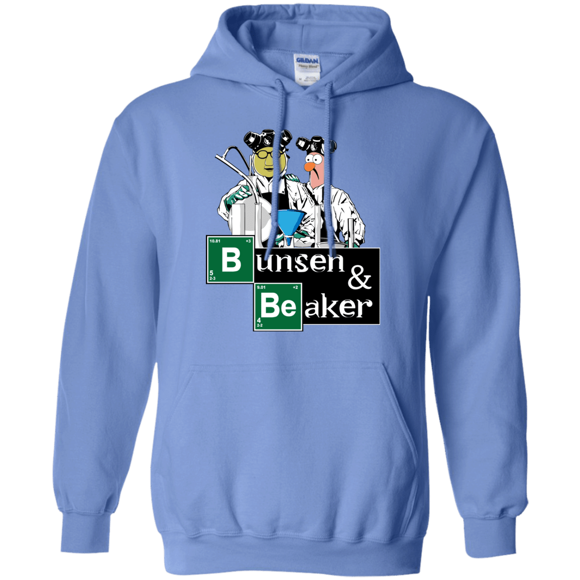 Sweatshirts Carolina Blue / Small Bunsen & Beaker Pullover Hoodie