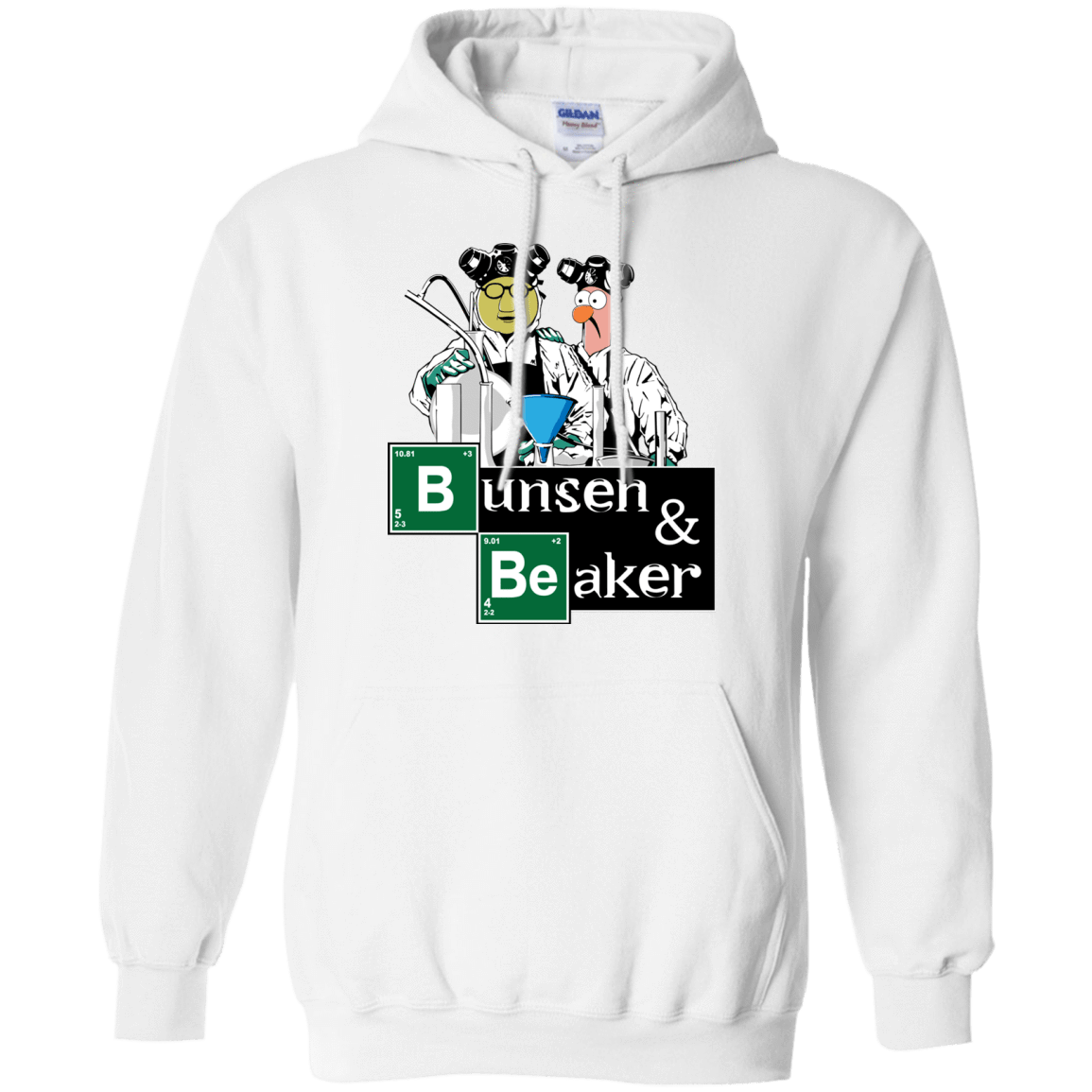 Sweatshirts White / Small Bunsen & Beaker Pullover Hoodie
