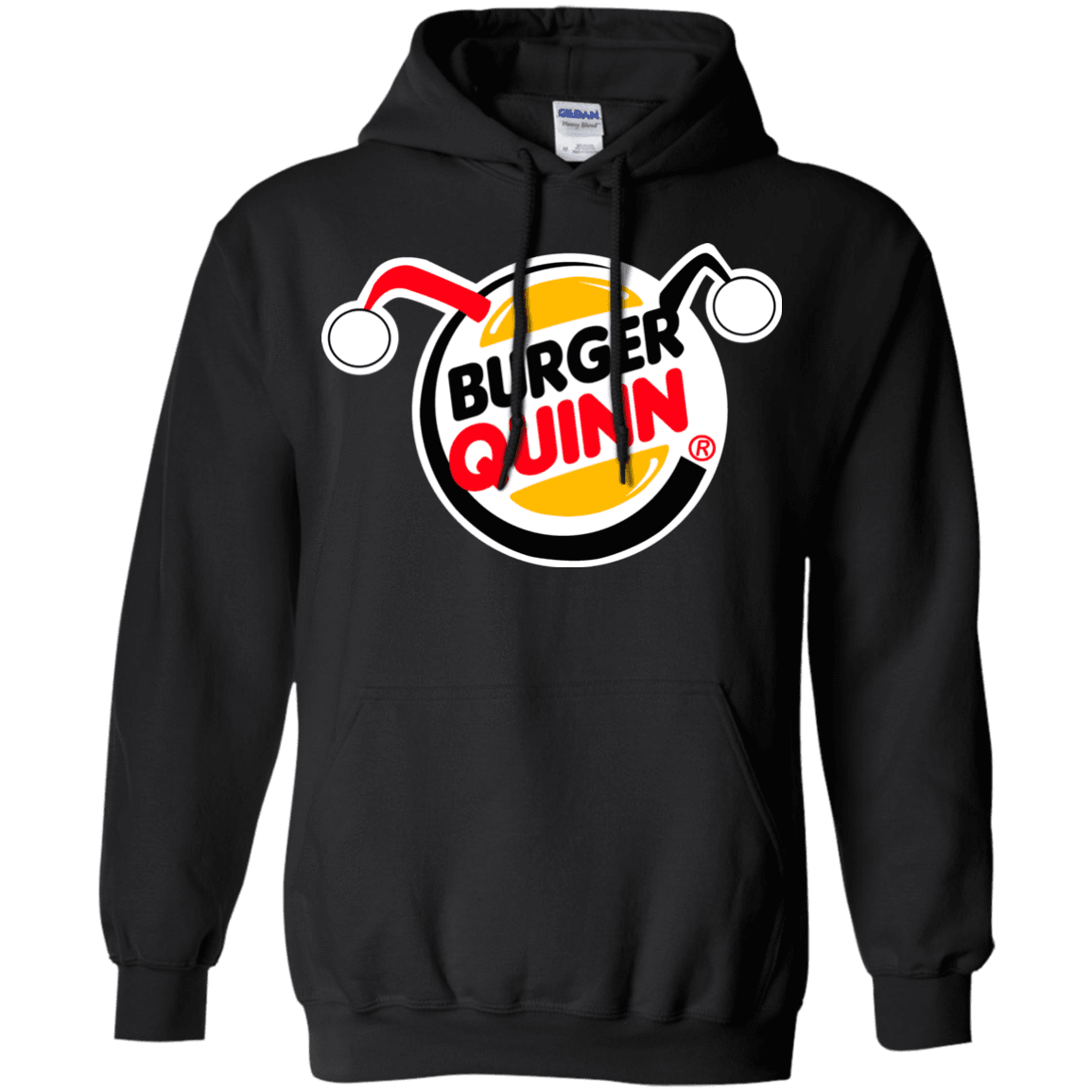 Sweatshirts Black / Small Burger Quinn Pullover Hoodie