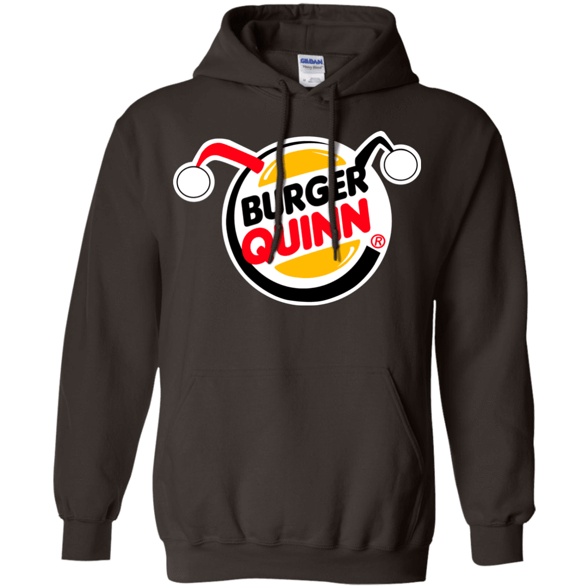 Sweatshirts Dark Chocolate / Small Burger Quinn Pullover Hoodie