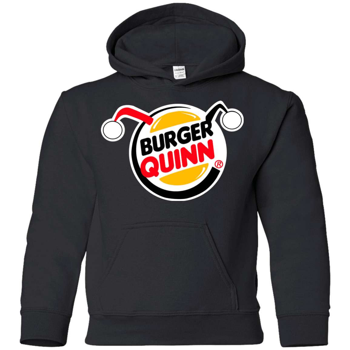 Burger Quinn Youth Hoodie