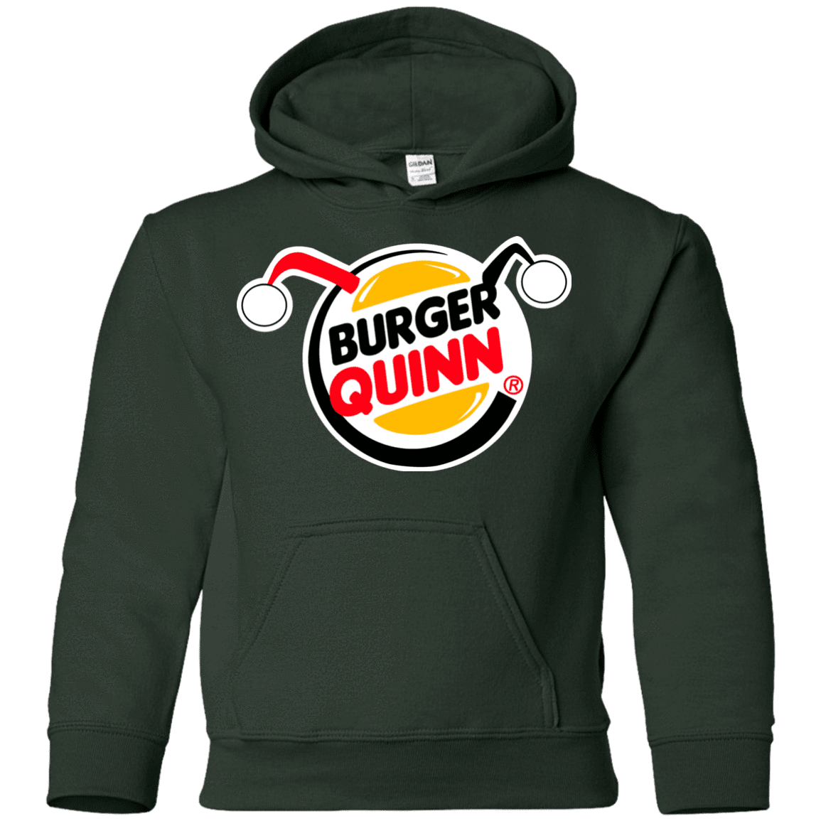 Burger Quinn Youth Hoodie