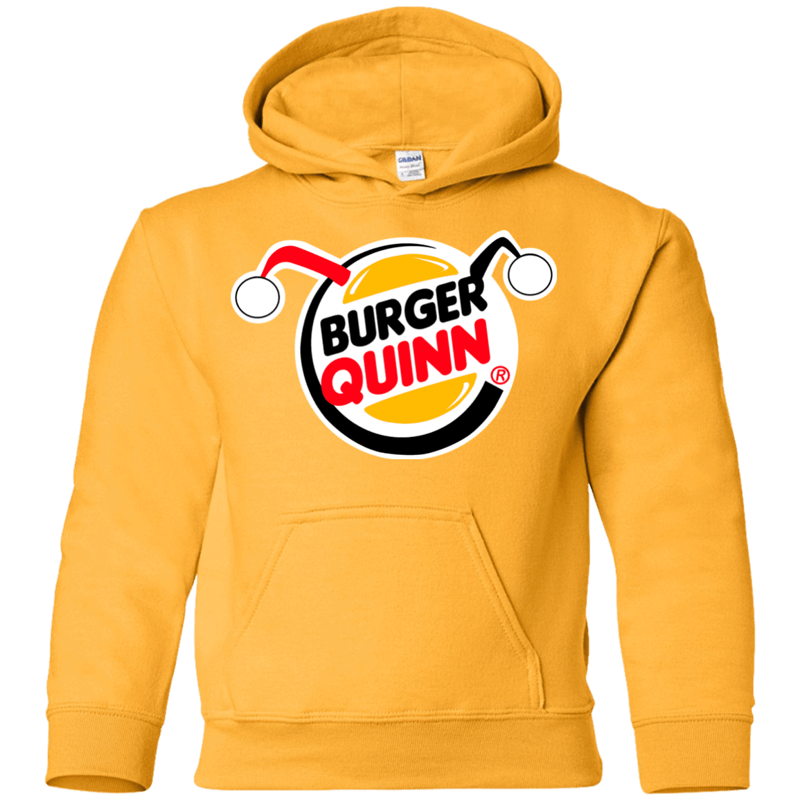 Burger Quinn Youth Hoodie