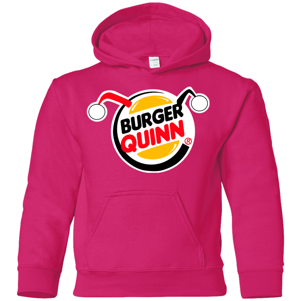 Burger Quinn Youth Hoodie