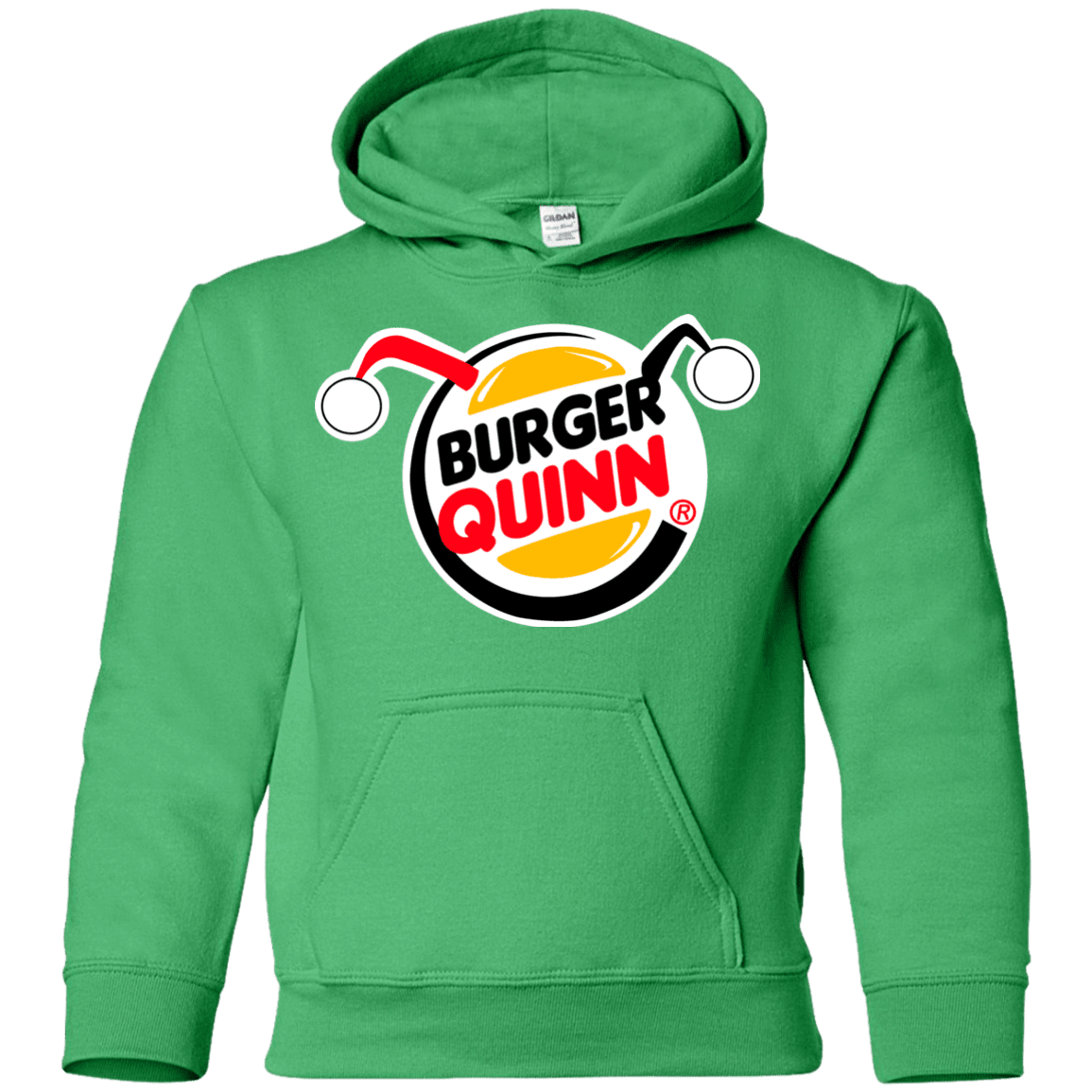 Burger Quinn Youth Hoodie