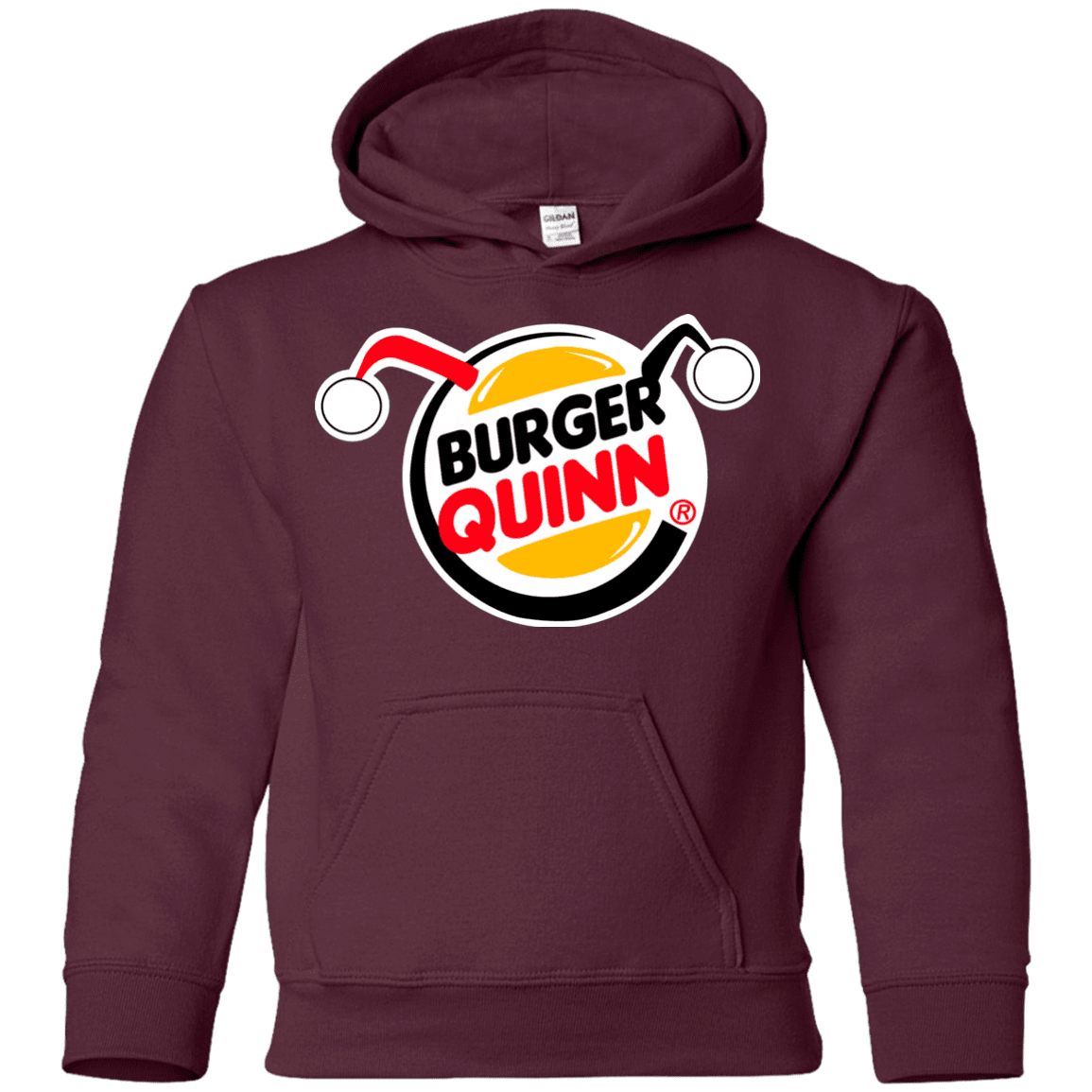 Burger Quinn Youth Hoodie