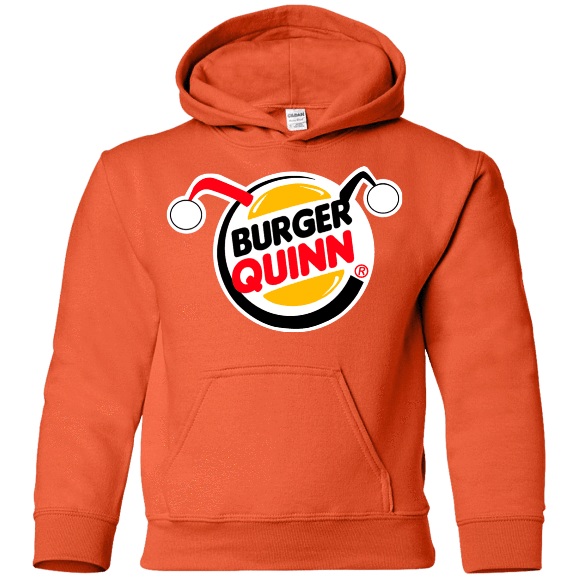 Burger Quinn Youth Hoodie