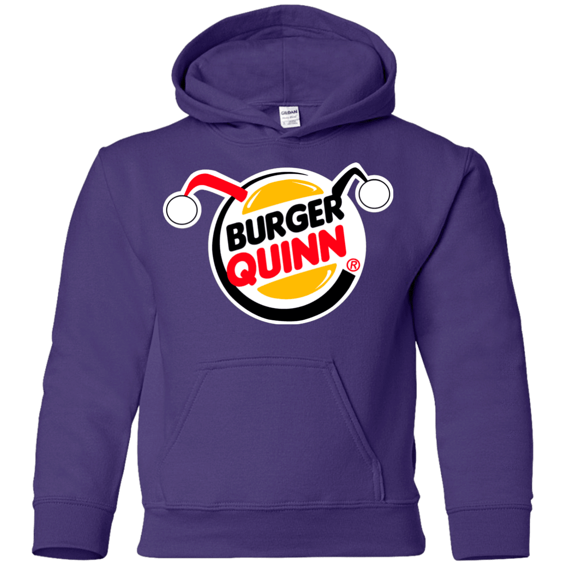Burger Quinn Youth Hoodie