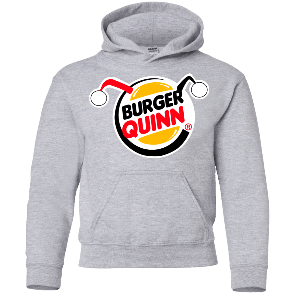 Burger Quinn Youth Hoodie