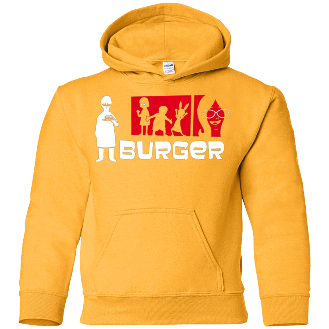 Sweatshirts Gold / YS Burger Youth Hoodie