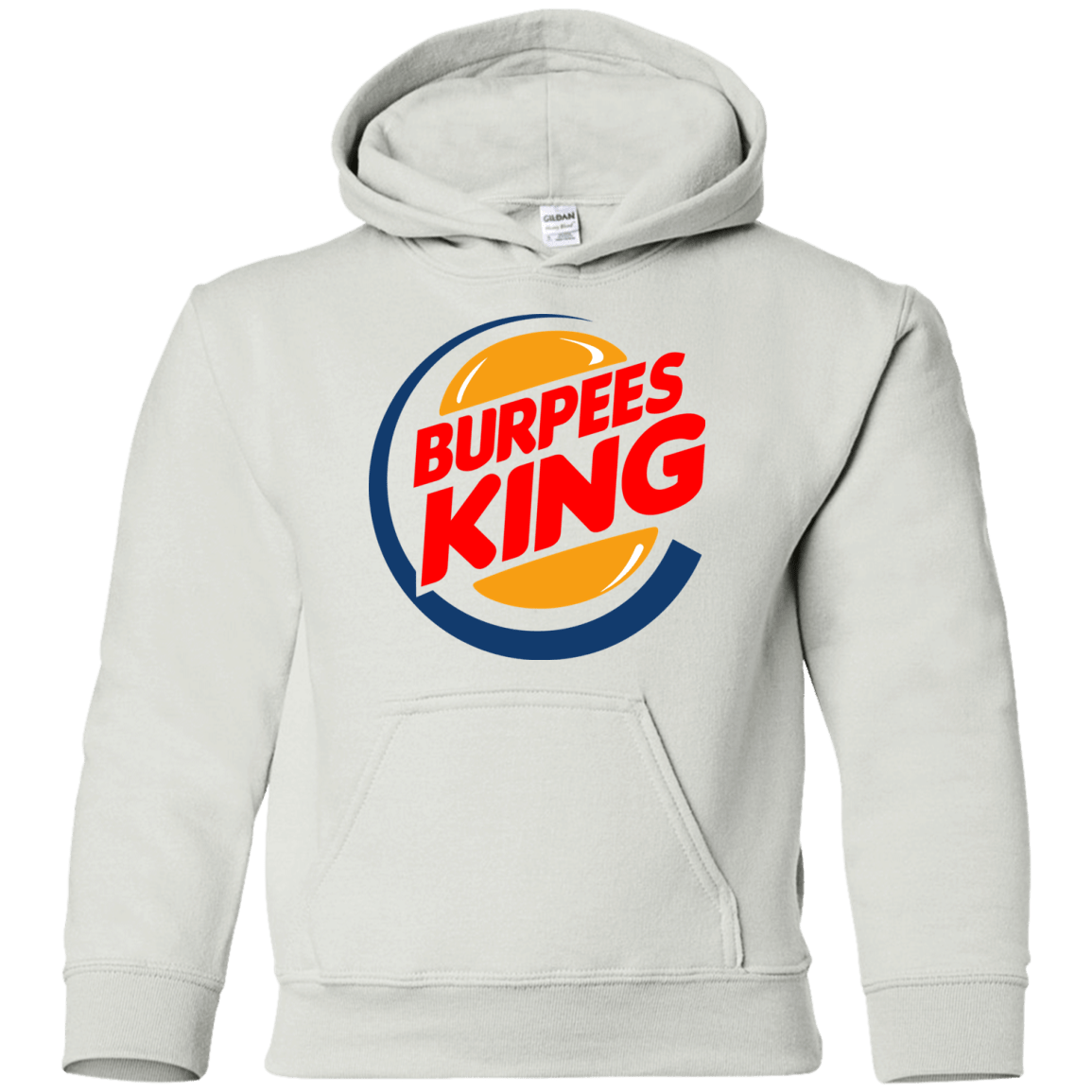 Sweatshirts White / YS Burpees King Youth Hoodie