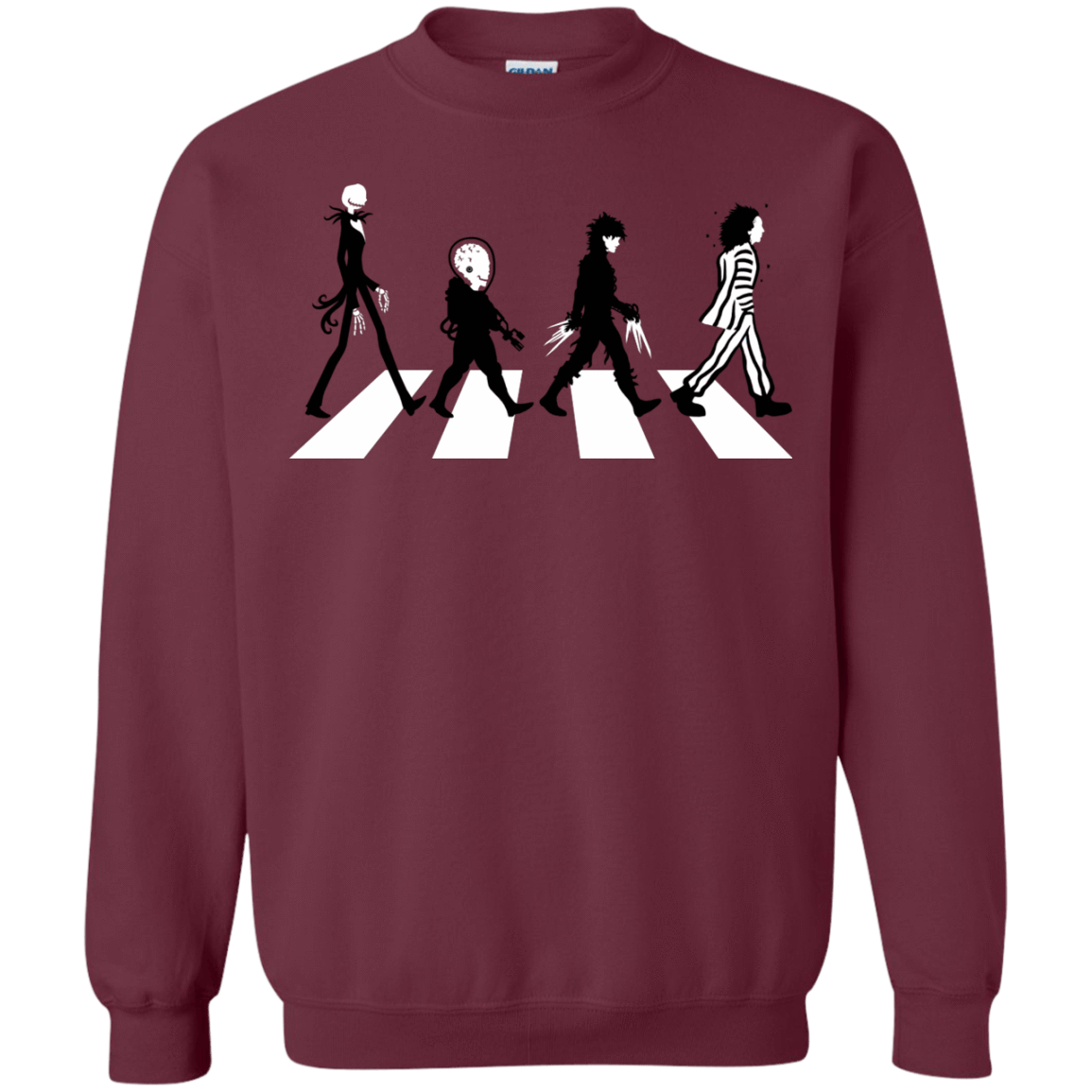 Sweatshirts Maroon / Small Burton Road Crewneck Sweatshirt