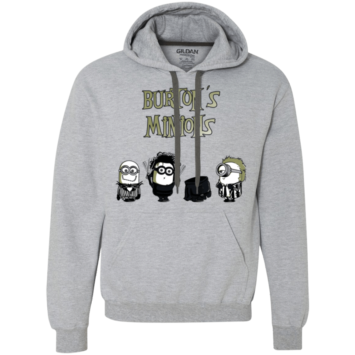 Sweatshirts Sport Grey / Small Burton's Minions Premium Fleece Hoodie