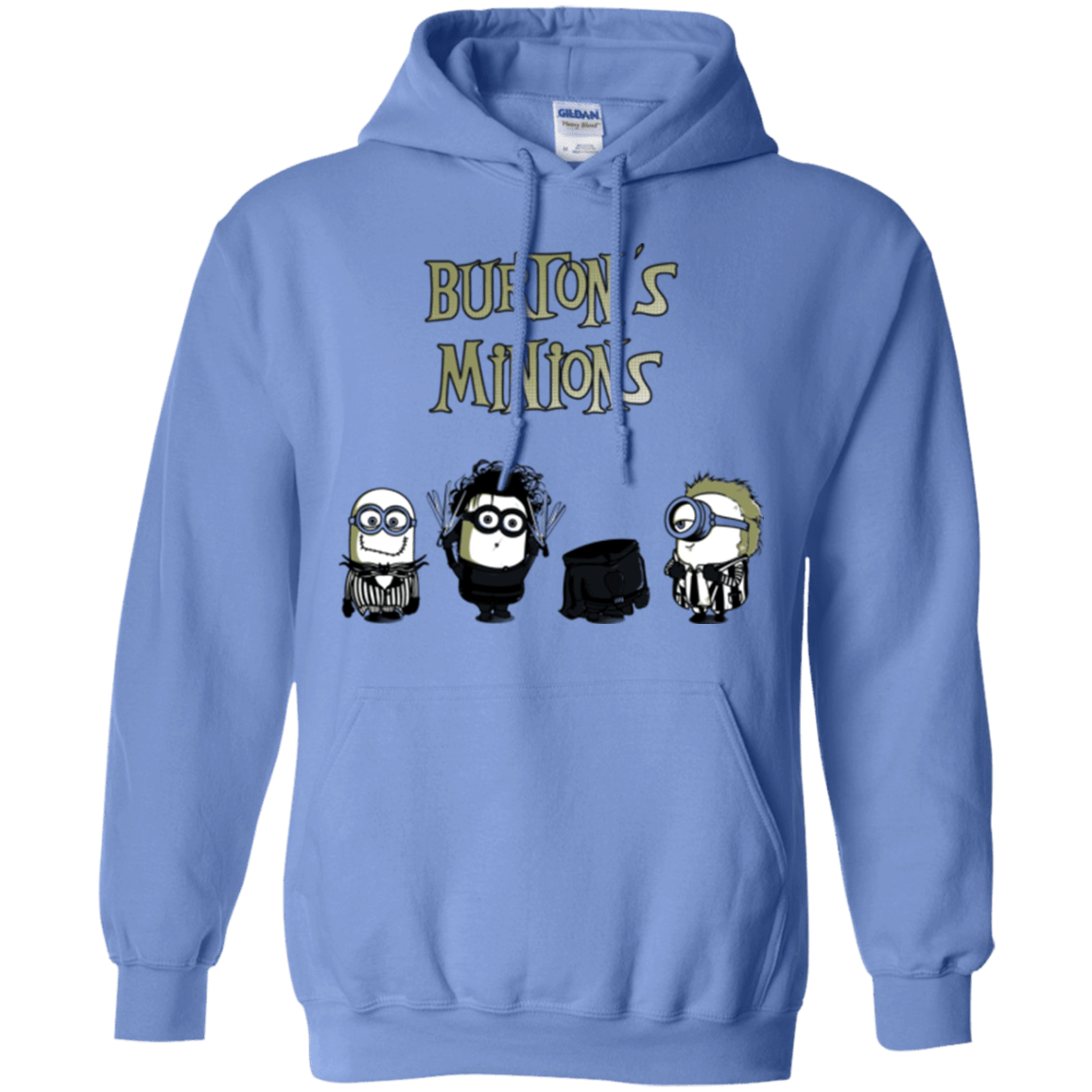 Sweatshirts Carolina Blue / Small Burton's Minions Pullover Hoodie