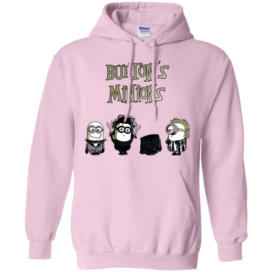 Sweatshirts Light Pink / Small Burton's Minions Pullover Hoodie