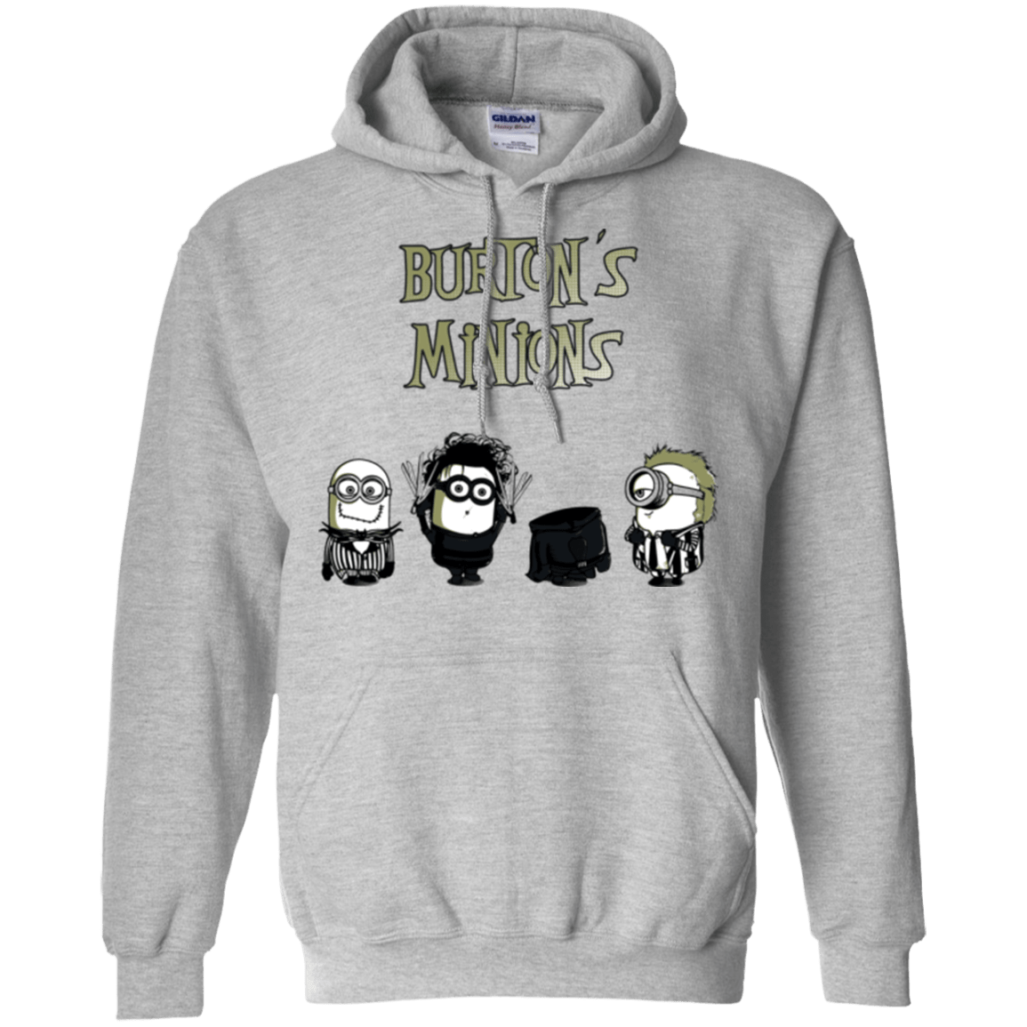Sweatshirts Sport Grey / Small Burton's Minions Pullover Hoodie