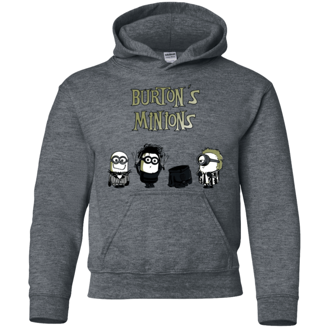 Sweatshirts Dark Heather / YS Burton's Minions Youth Hoodie