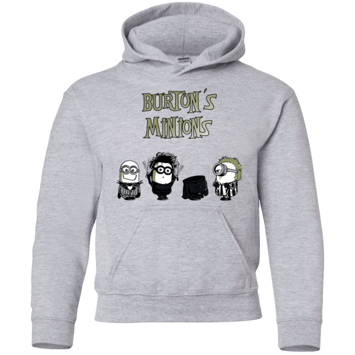 Sweatshirts Sport Grey / YS Burton's Minions Youth Hoodie