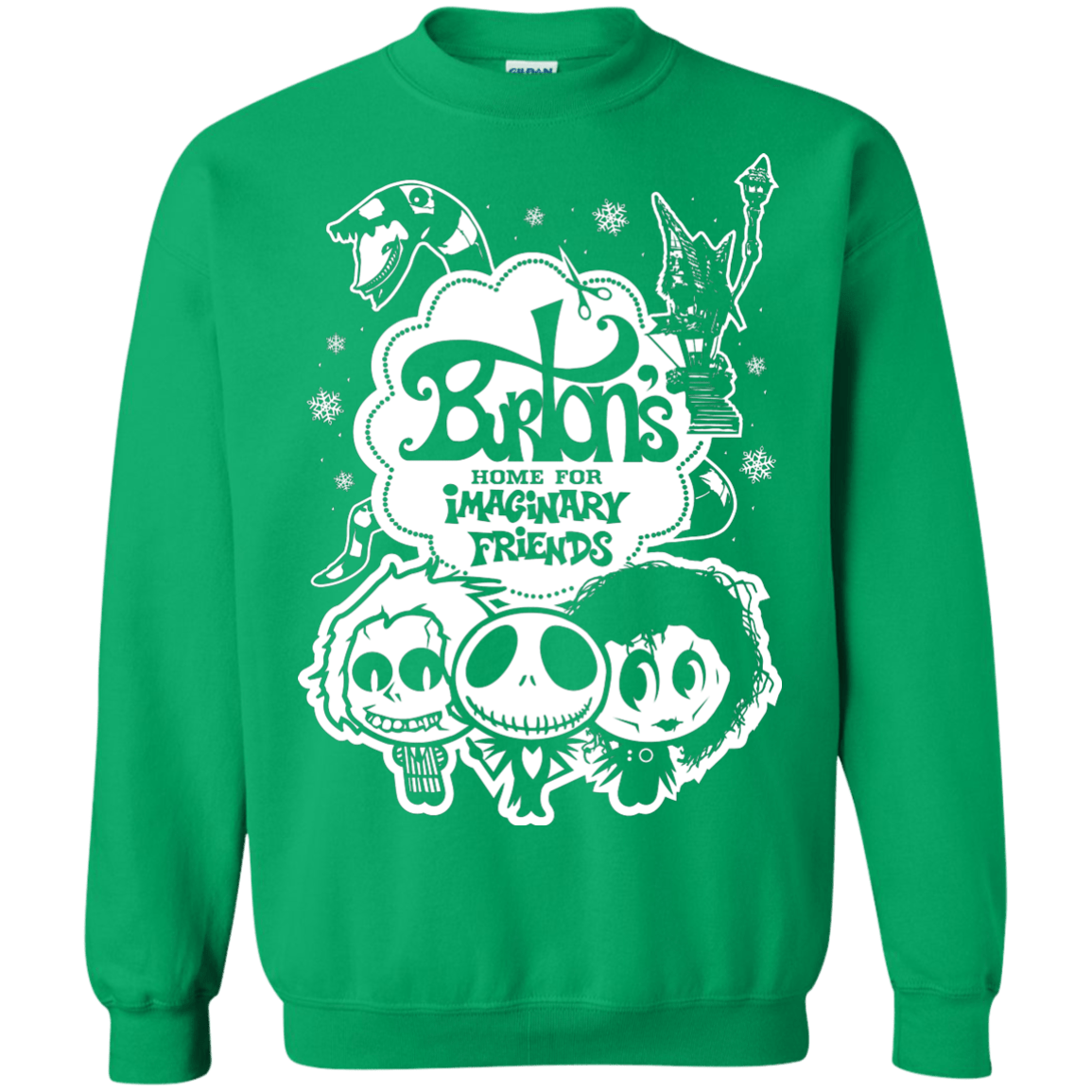 Sweatshirts Irish Green / Small Burtons Imaginary Friends Crewneck Sweatshirt