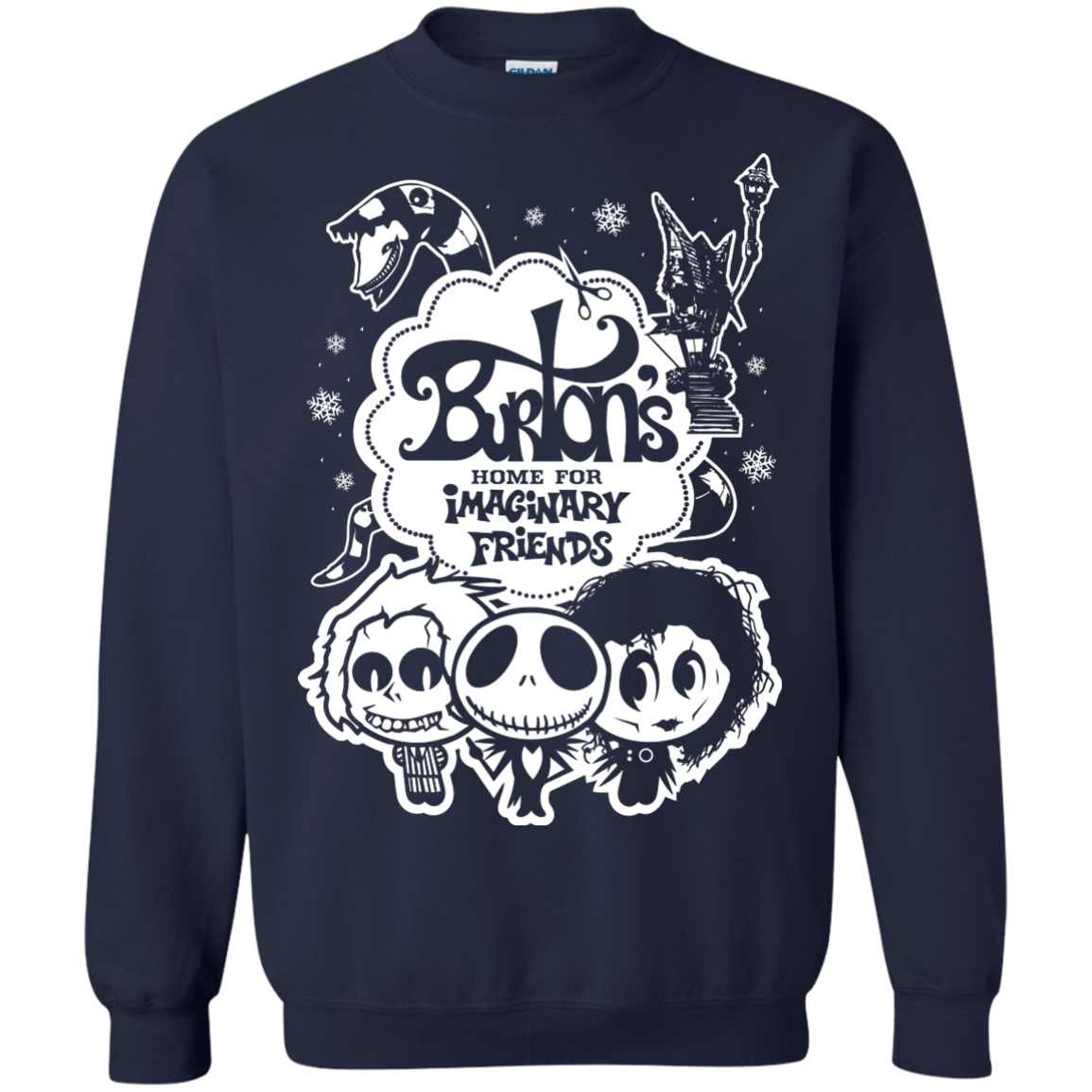 Sweatshirts Navy / Small Burtons Imaginary Friends Crewneck Sweatshirt