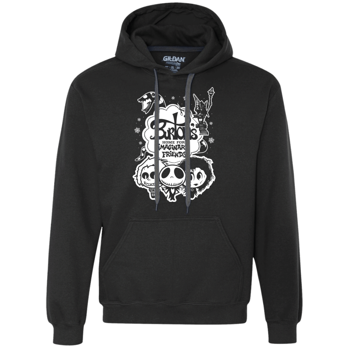 Sweatshirts Black / Small Burtons Imaginary Friends Premium Fleece Hoodie