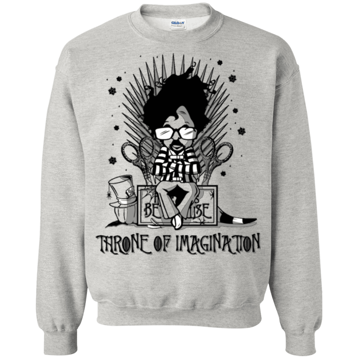 Sweatshirts Ash / Small Burtons Iron Throne Crewneck Sweatshirt