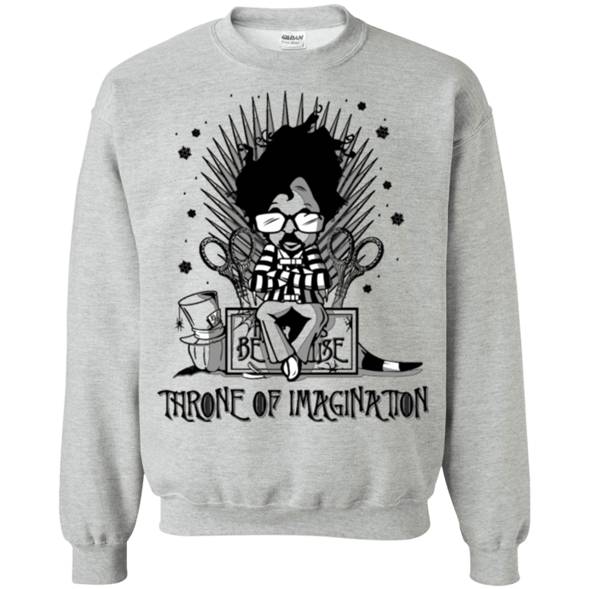 Sweatshirts Sport Grey / Small Burtons Iron Throne Crewneck Sweatshirt