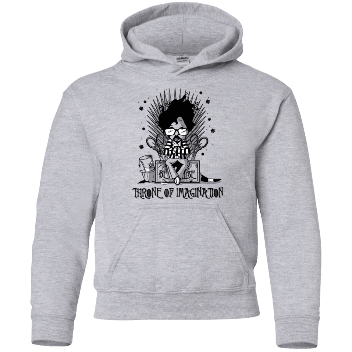 Sweatshirts Sport Grey / YS Burtons Iron Throne Youth Hoodie
