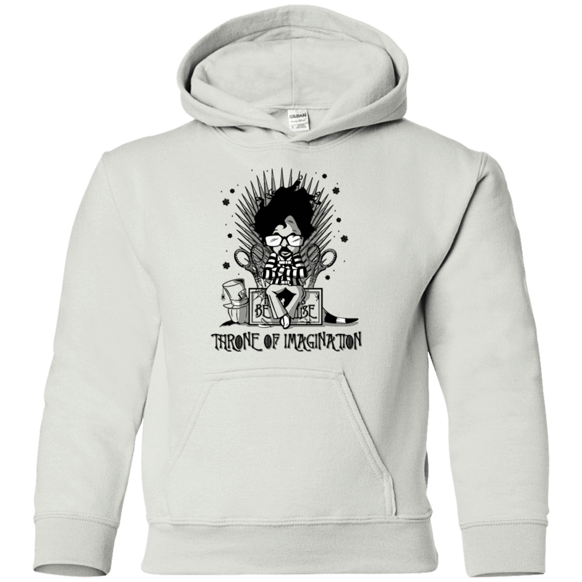 Sweatshirts White / YS Burtons Iron Throne Youth Hoodie