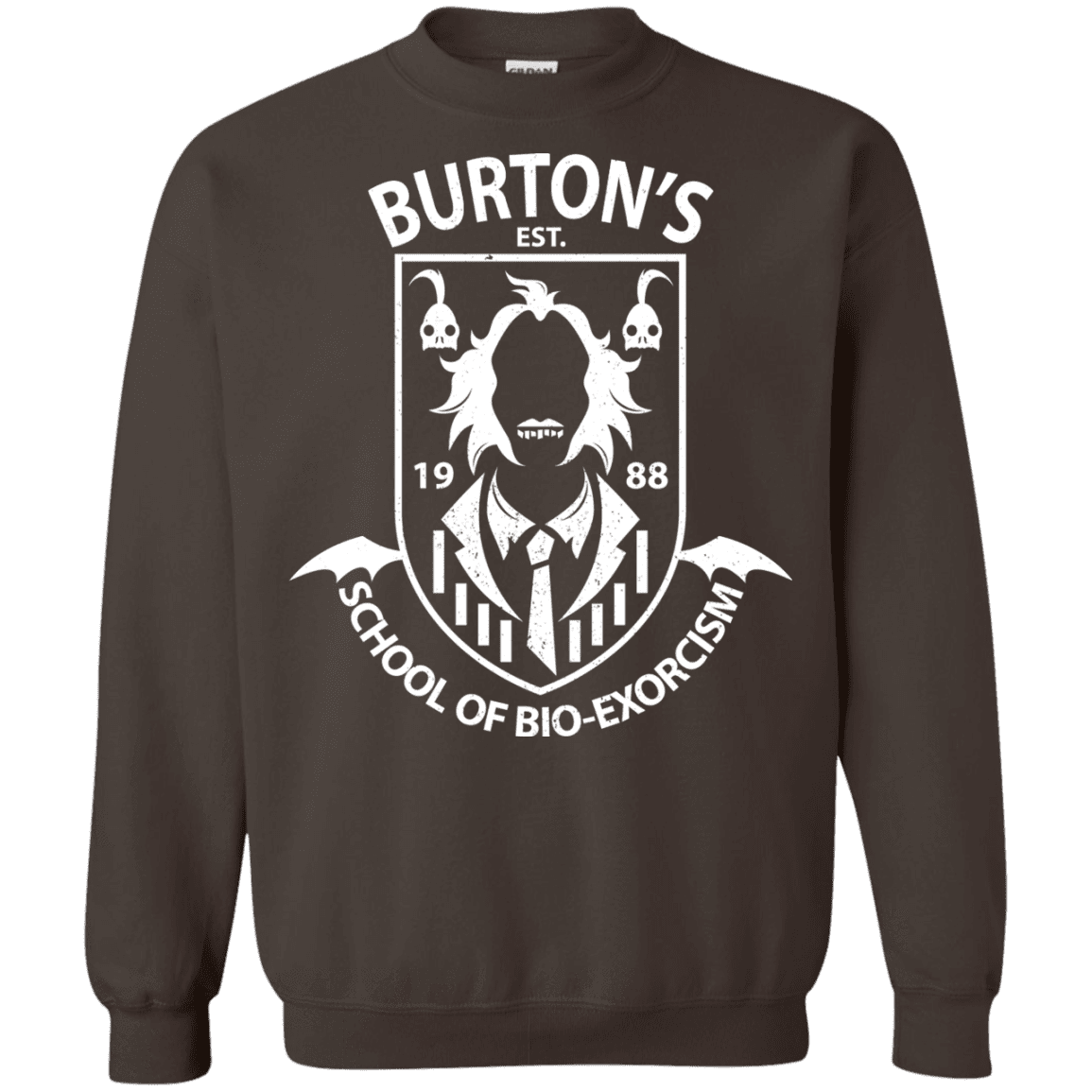 Sweatshirts Dark Chocolate / Small Burtons School of Bio Exorcism Crewneck Sweatshirt